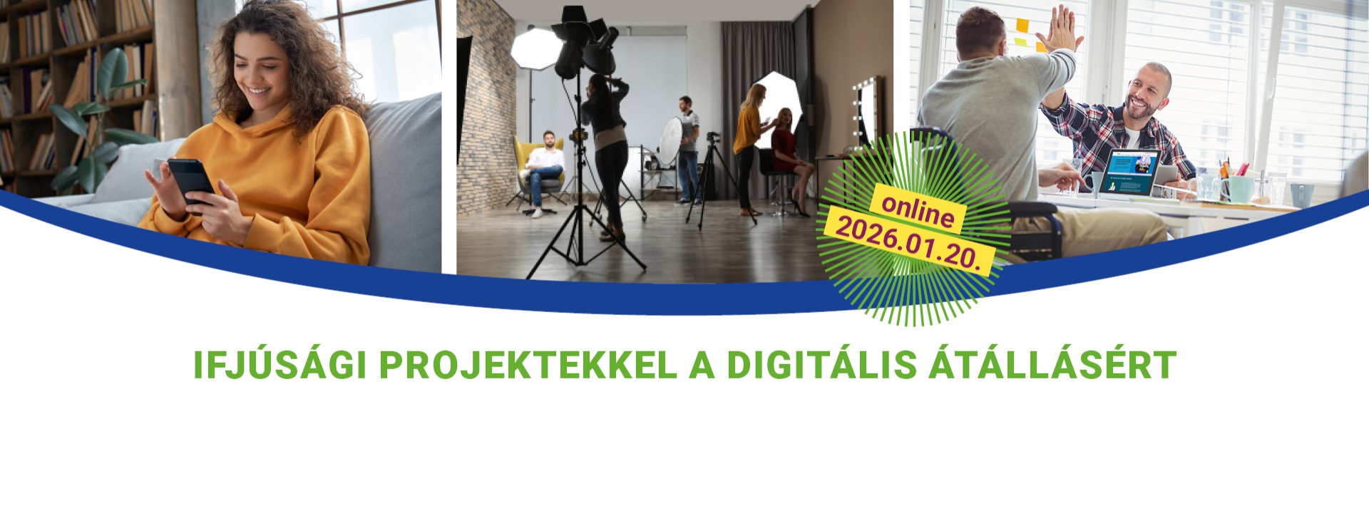 Ifjúsági projektekkel a digitális átállásért cover image